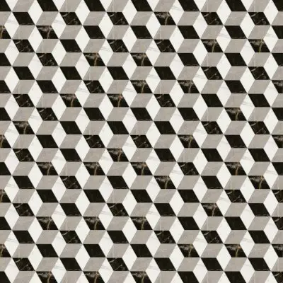 ELEMENTS LUX PORT LAURENT 30,5x35,2 Mosaico Rombi (12.1"x13.9")