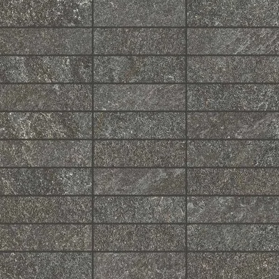 ARKÈ ANTHRACITE MOSAICO LISTELLI 30X30
