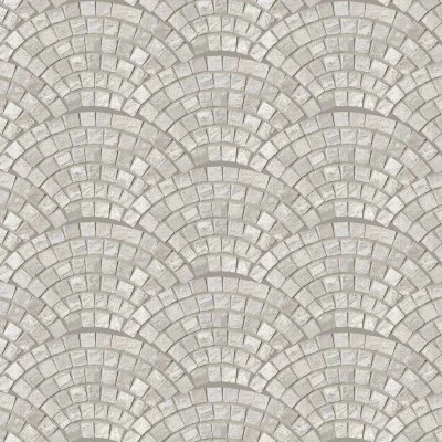 LIMES QUARTZ WHITE 104x57 Coda di pavone (41"x22.5")