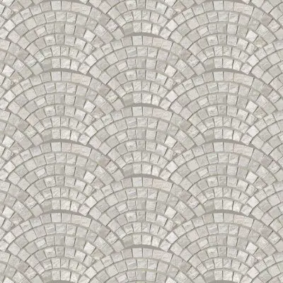 LIMES QUARTZ WHITE 104x57 Coda di pavone (41"x22.5")
