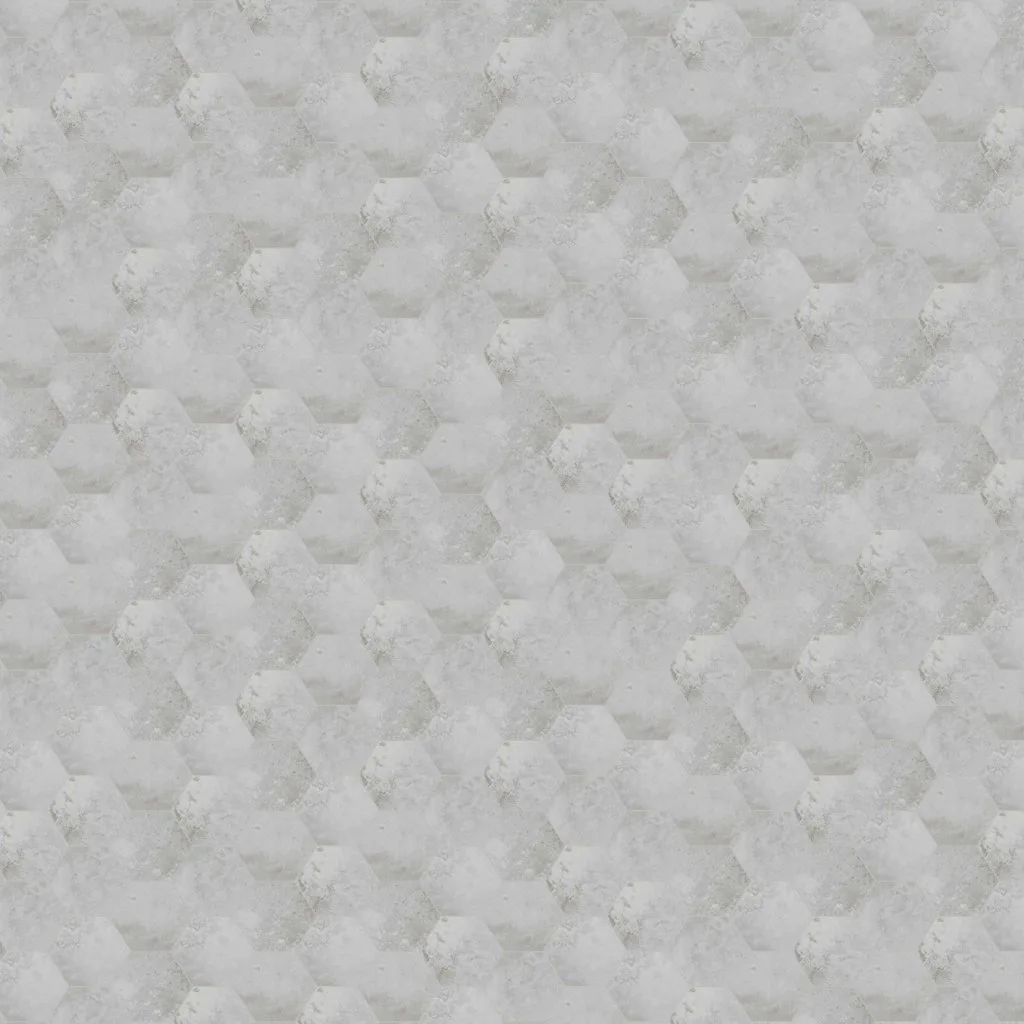 ALCHEMY ARGENT HEXAGON 3D