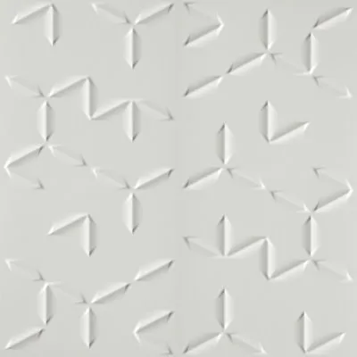 3D wall design Flake White