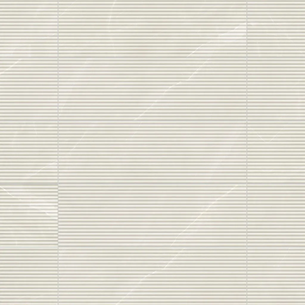 PARADISE FLUTED IVORY BRILLO 30x90 RC
