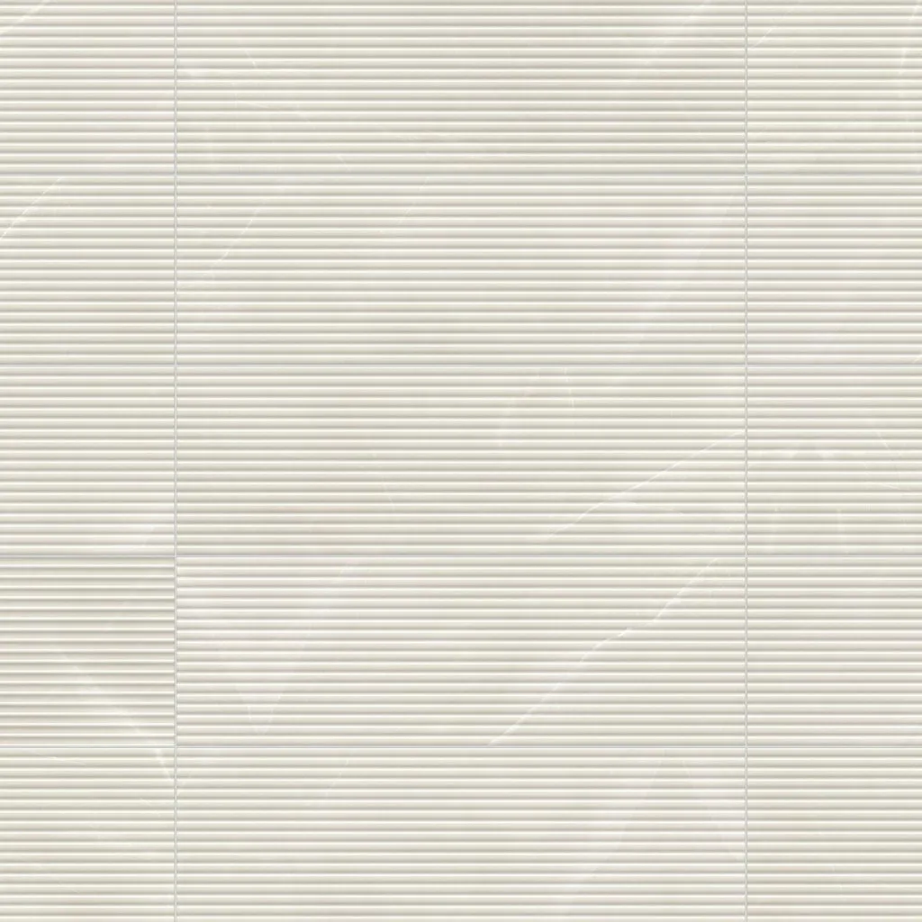 PARADISE FLUTED IVORY MATE 30x90 RC