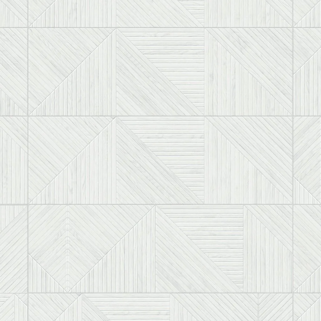 GEOMETRIC WHITE MATE 40x120 RC