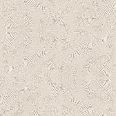 3D Wall Carve Leaf Ivory