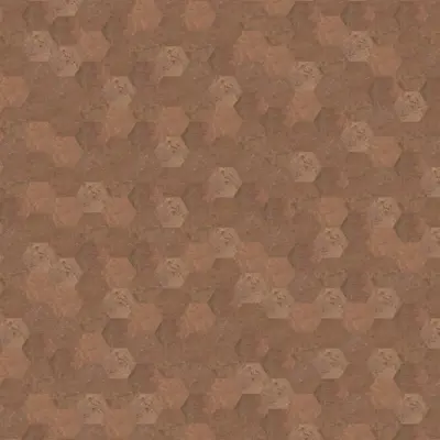 COPPER HEXAGON 3D