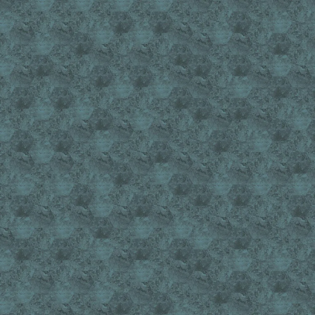 ALCHEMY NAVY HEXAGON 3D